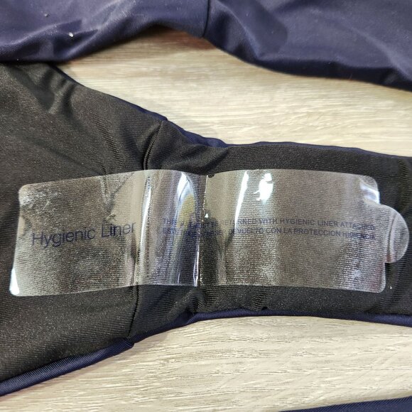 J. Crew Blue Ribbed High Rise Swim Bottom Style BE808 New With Tags Womens XXL - Picture 6 of 16